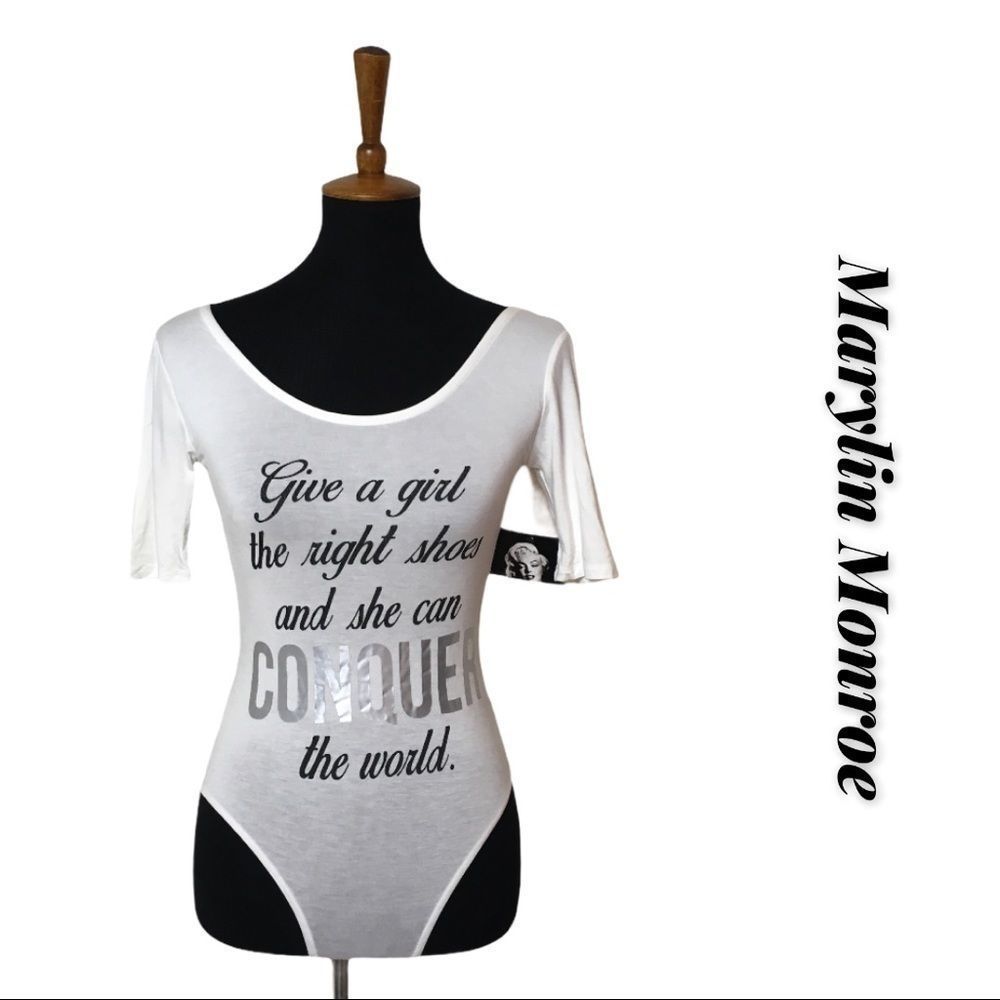 Marylin Monroe Graphic Leotard